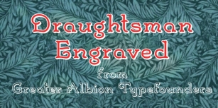 Draughtsman Engraved Font Download