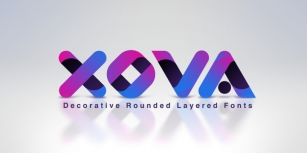 Xova Layered Font Download