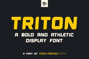 Triton Display Font Download