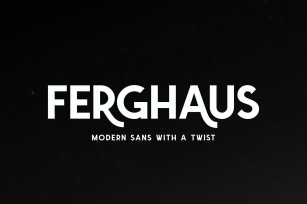 Ferghaus Sans Font Download