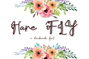Hare Fly font Font Download