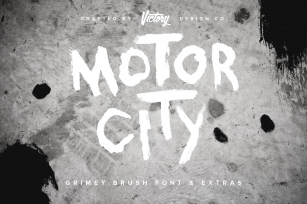 50% OFF! Motor City + Extras Font Download