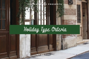 HT Osteria Font Download