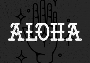 ALOHA TATTOO TYPE Font Download