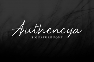 Authencya Font Download