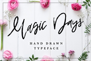 Magic Days Hand Drawn Font Download