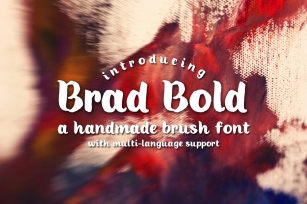 Brad Bold Typeface Font Download