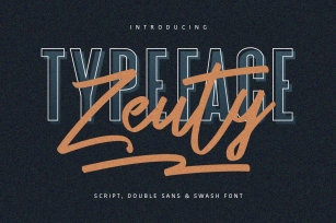 Zeuty Typeface Font Download