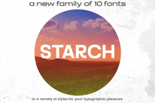 STARCH font family Font Download