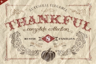 Thankful Complete Font Download