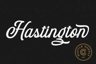 Hastington Script (Intro Rate) Font Download