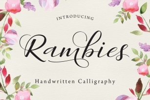 Rambies Font Download