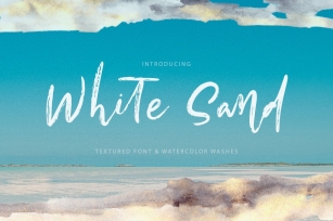 White Sand. + Extras. Font Download