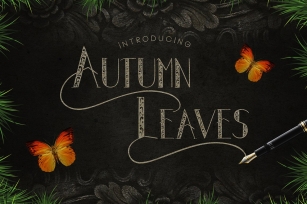 Autumn Leaves Font Download