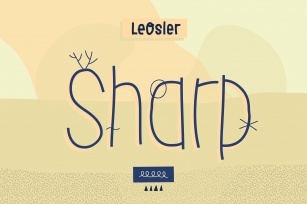 LeOsler Sharp Font Download