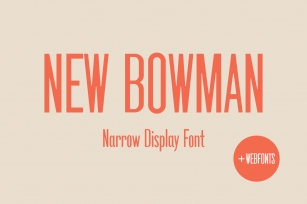New Bowman (+webfonts) Font Download