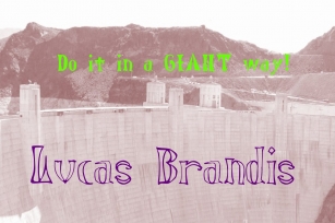 Lucas Brandis Font Download
