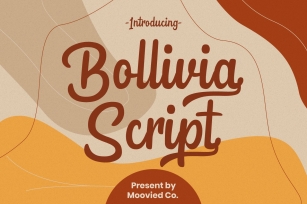 Bollivia Script Font Download