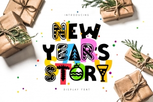 New Year's Story Font Download
