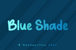 Blue Shade Font Download