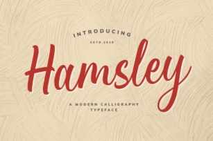 Hamsley Font Download