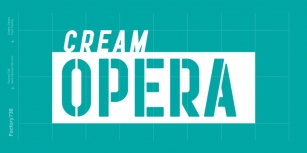 Cream Opera Font Download