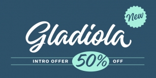 Gladiola Font Download