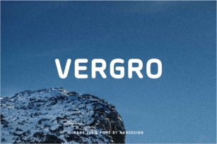 Vergro Font Download