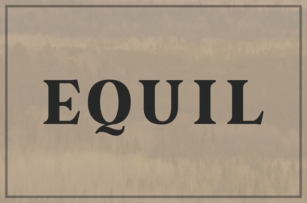 Equil Font Download
