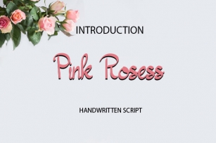 Pink Rosess Font Download
