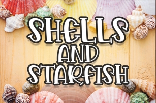 Shells and Starfish Font Download