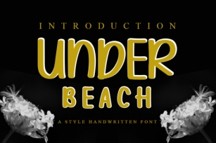 Under Beach Font Download