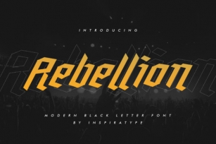 Rebellion Font Download