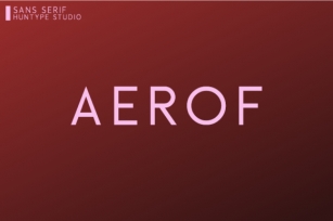 Aerof Font Download