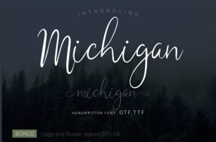 Michigan Font Download