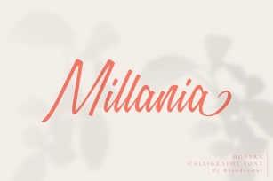 Millania || Modern Script Font Download