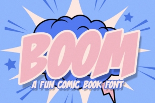 Boom Comic Font Download