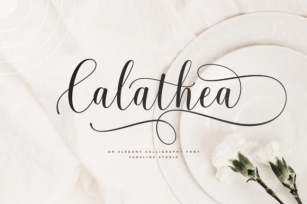 Calathea Font Download
