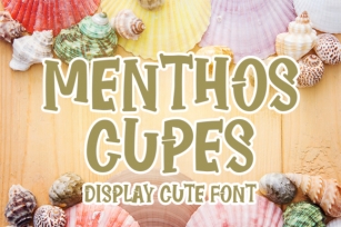 Menthos cupes Font Download