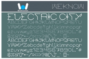 Electric City Font Download