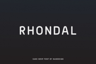 Rhondal Font Download