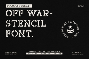 Off War Font Download
