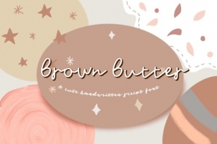 Brown Butter Font Download