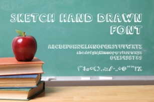 Sketch Hand Drawn Font Download