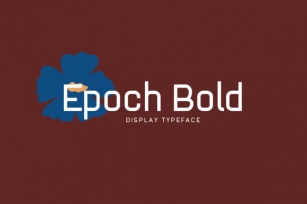 Epoch Bold Font Download