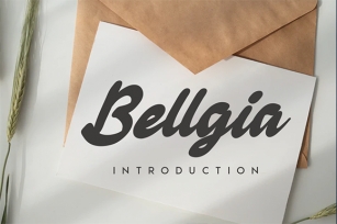 Bellgia Font Download
