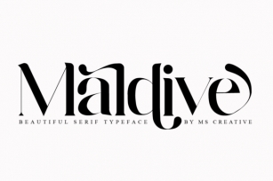Maldive Font Download