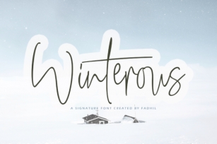 Winterous Font Download