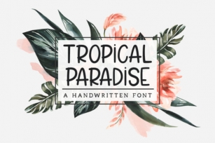 Tropical Paradise Font Download