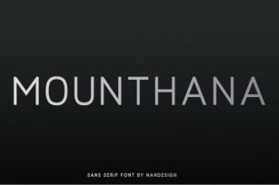 Mounthana Font Download